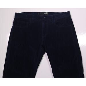 Moschino Love Navy Blue Cotton Corduroy 5-Pocket Pants 34x33